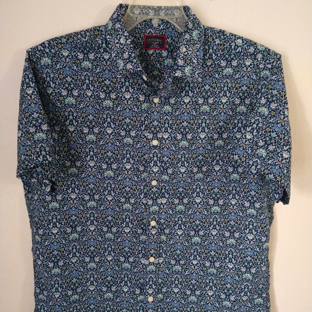 Untuckit Short Sleeve Shirt Men's XL